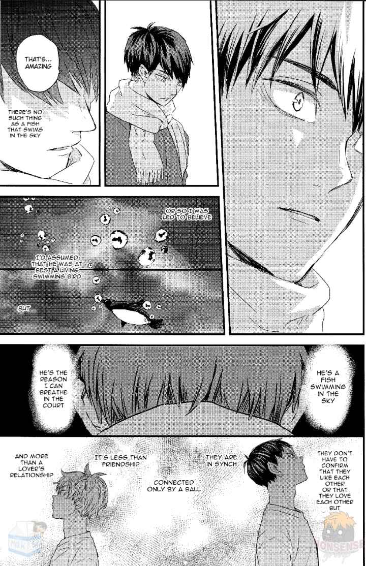 Page 13 Chapter 1 Haikyu!! - Fish Swimming in the Sky (Doujinshi)