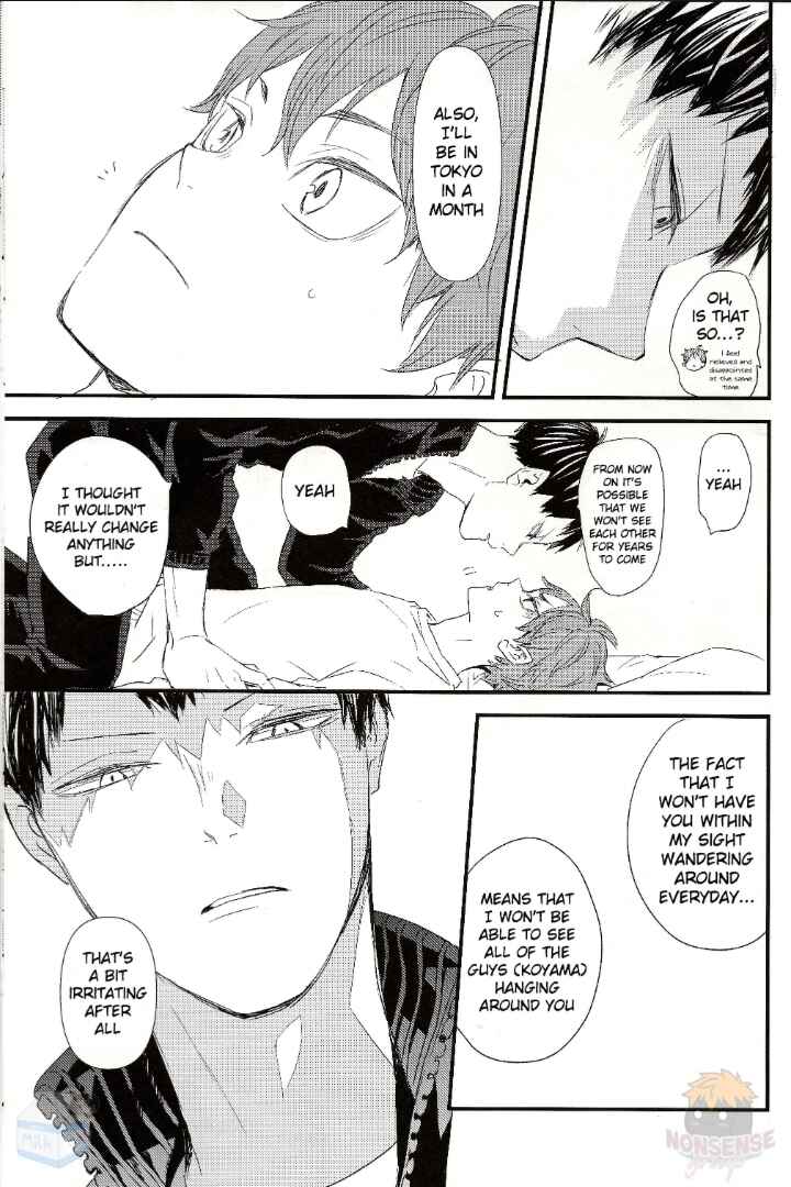 Page 28 Chapter 1 Haikyu!! - Fish Swimming in the Sky (Doujinshi)