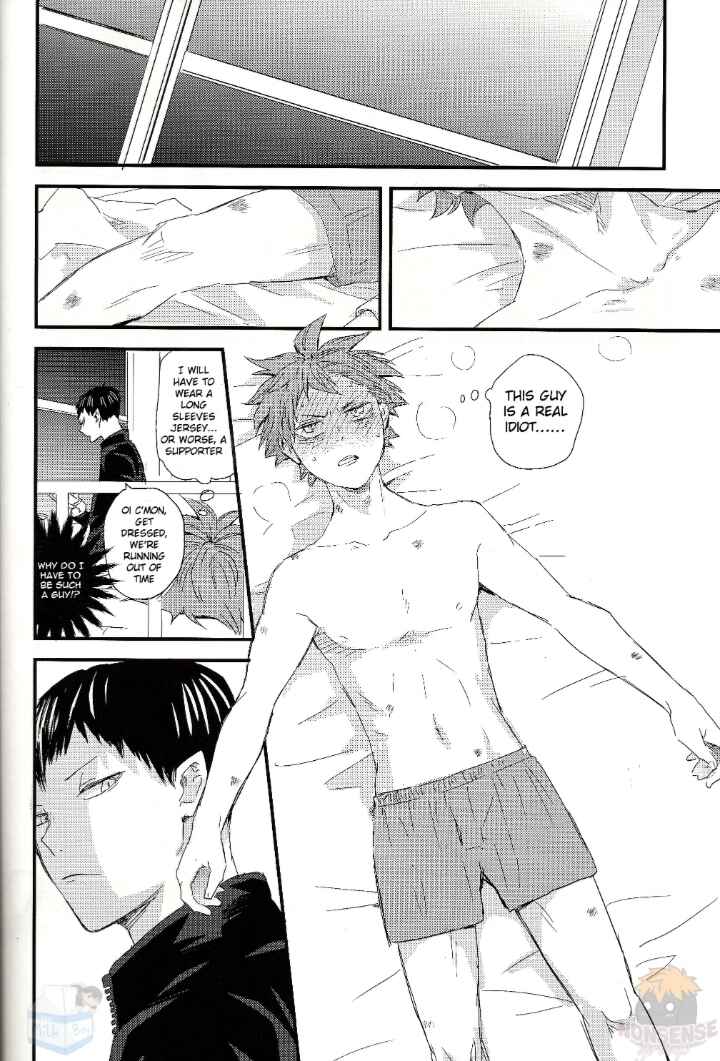 Page 34 Chapter 1 Haikyu!! - Fish Swimming in the Sky (Doujinshi)