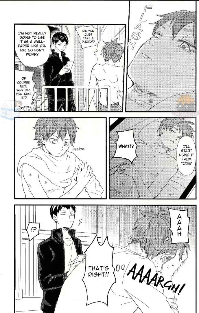 Page 35 Chapter 1 Haikyu!! - Fish Swimming in the Sky (Doujinshi)