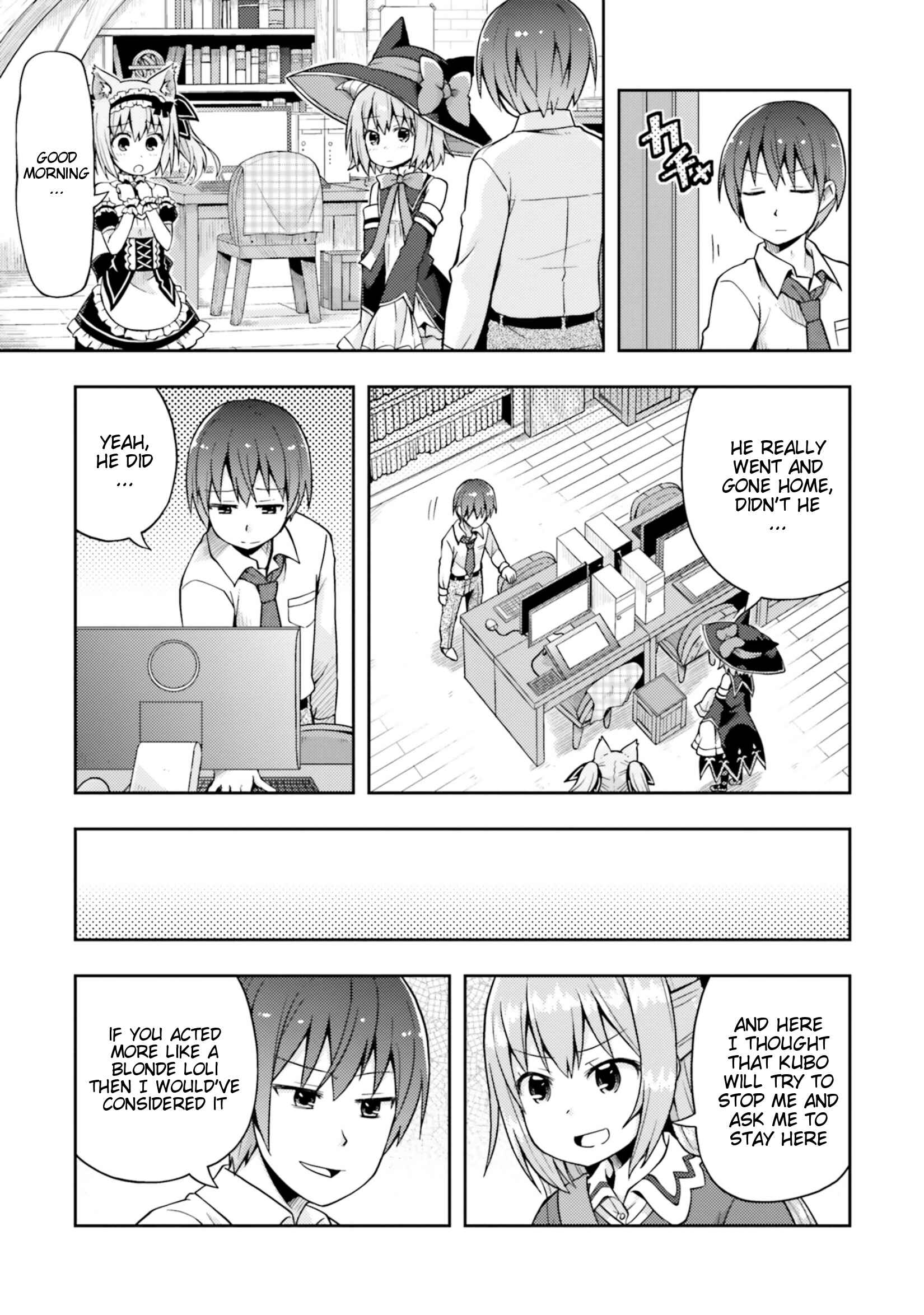 Page 8 Chapter 7 Dare ga Yonda no!? ~Isekai to Game-dzukuri to Recruit Shoukan~
