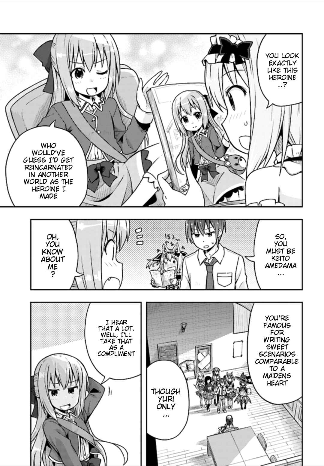 Page 12 Chapter 5 Dare ga Yonda no!? ~Isekai to Game-dzukuri to Recruit Shoukan~