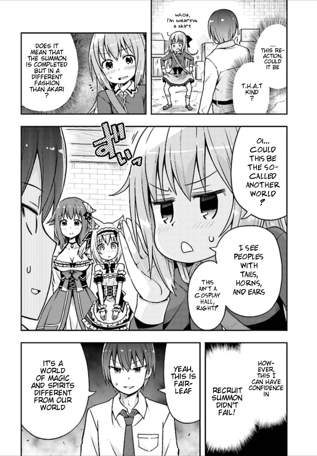 Page 9 Chapter 5 Dare ga Yonda no!? ~Isekai to Game-dzukuri to Recruit Shoukan~