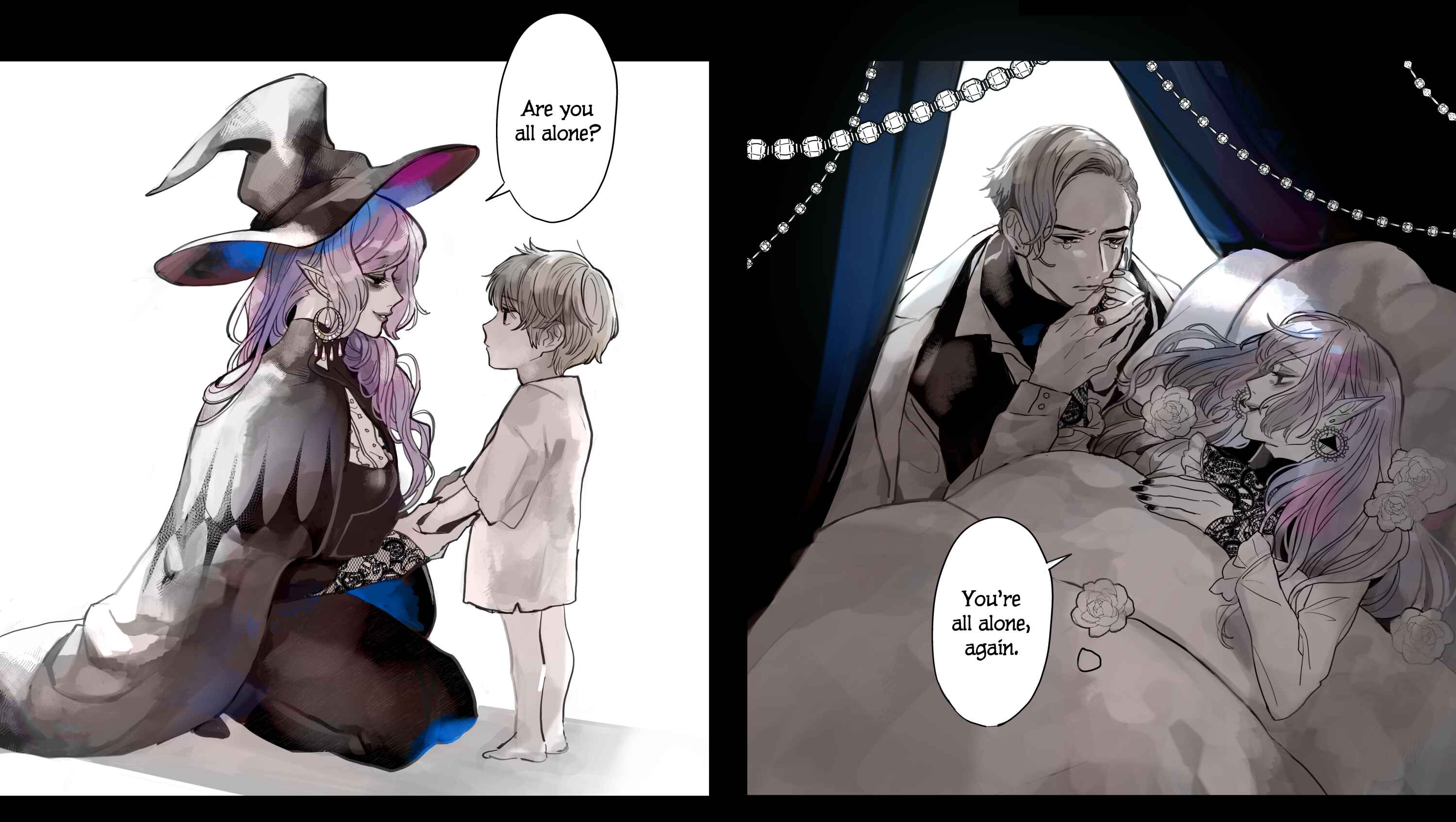 Page 1 Chapter 1 A Witch Whos Suffering From an Unknown Disease