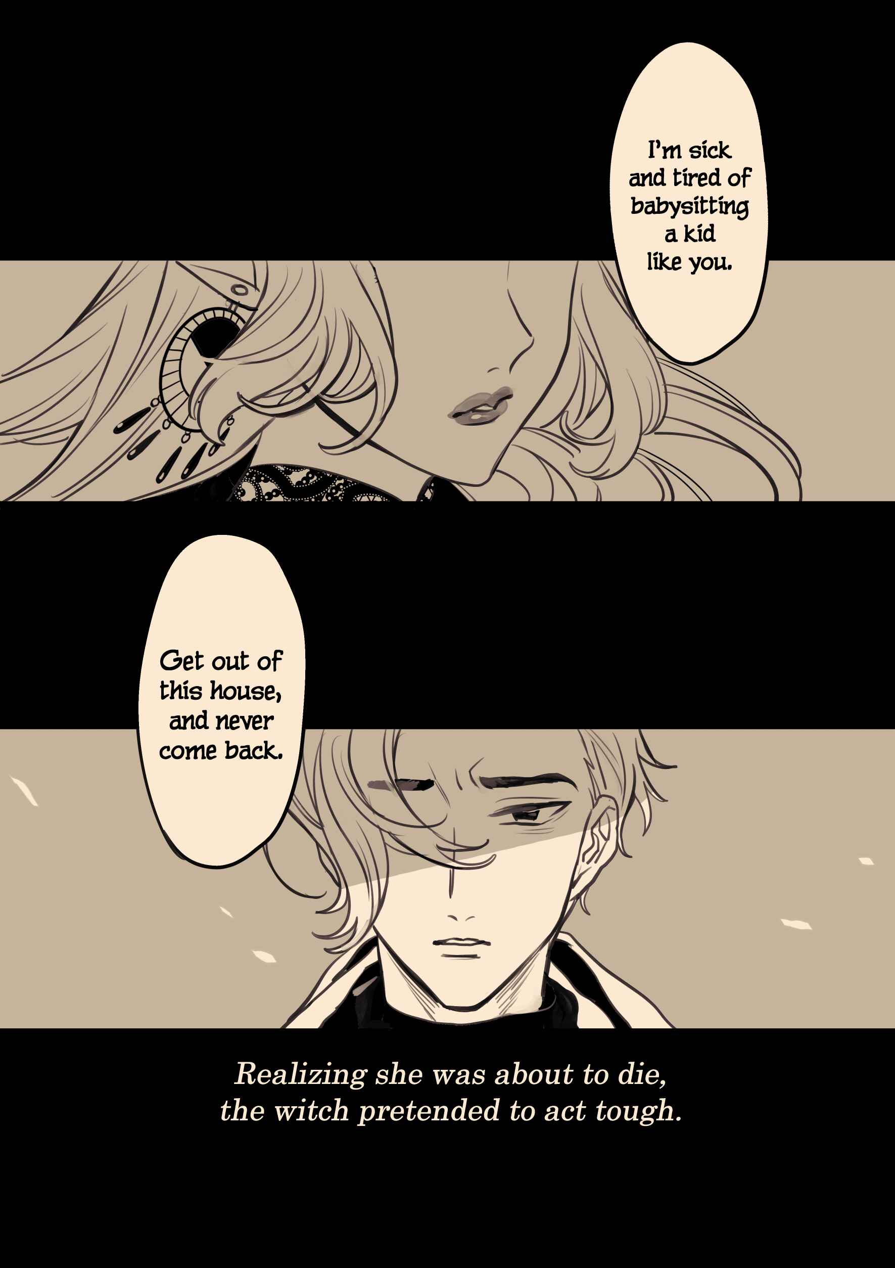 Page 4 Chapter 1 A Witch Whos Suffering From an Unknown Disease