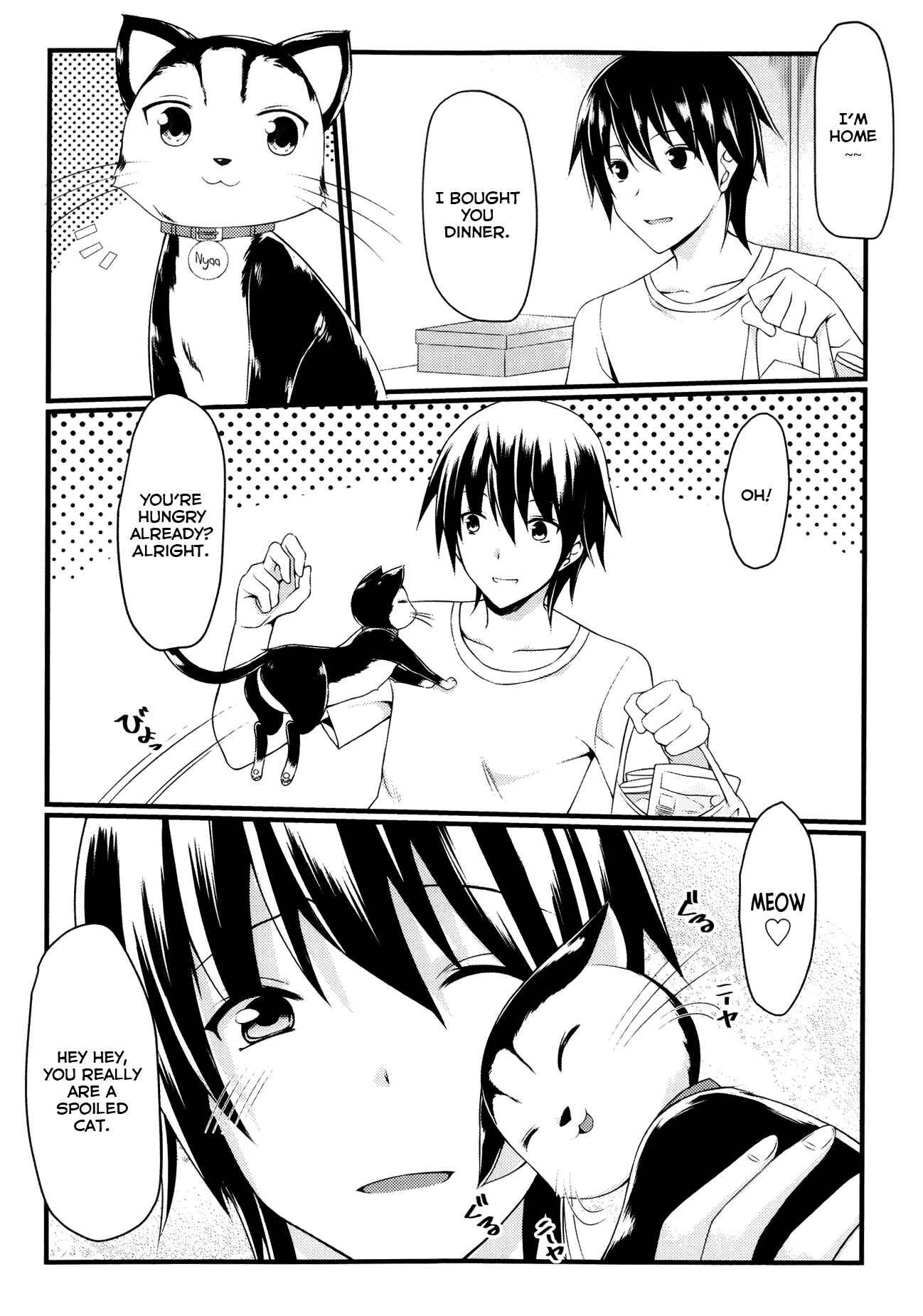 Page 3 Chapter Unknown_4e2e CatWooOman ~ Neko to Anata no Monogatari ~