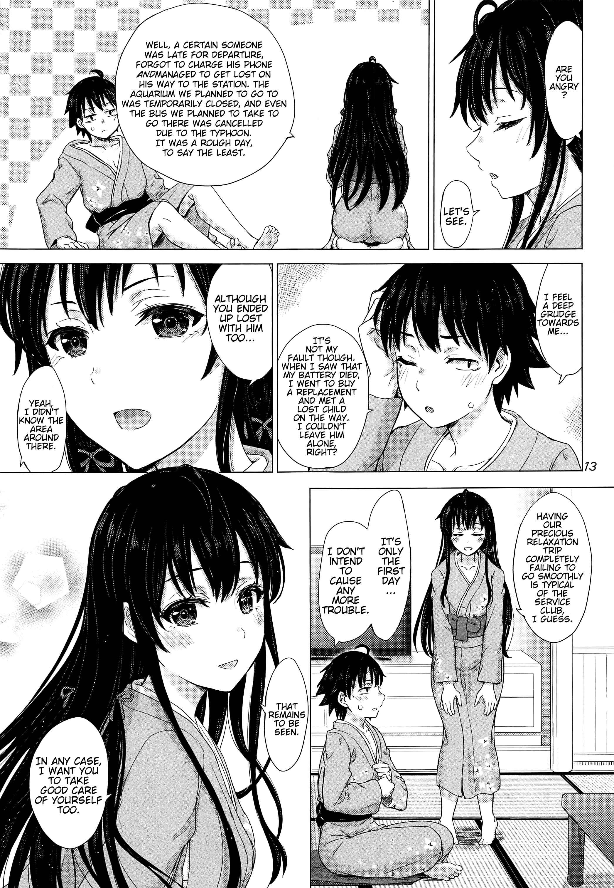 Page 12 Chapter 3 Yahari Ore no Seishun Love Come wa Machigatteiru - Iyarashiku Midaresaku Houshi-bu. (Doujinshi)