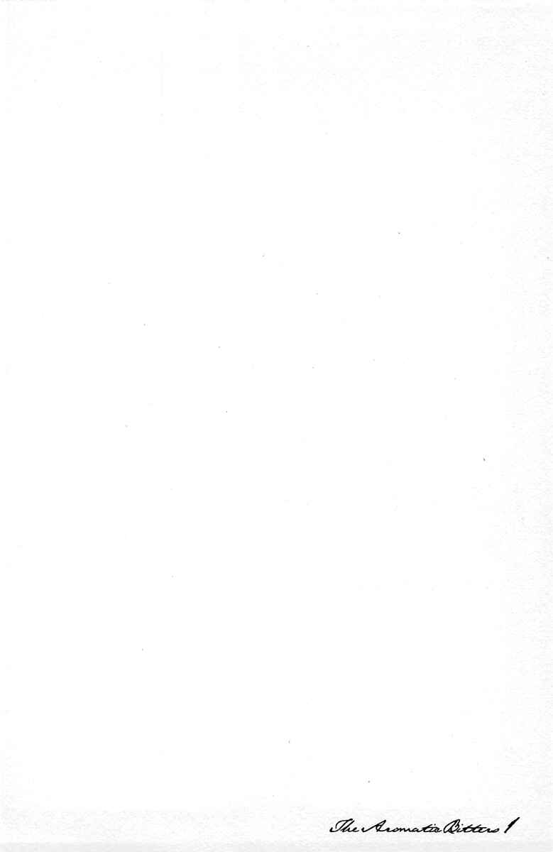 Page 2 Chapter 2 Aromatic Bitters