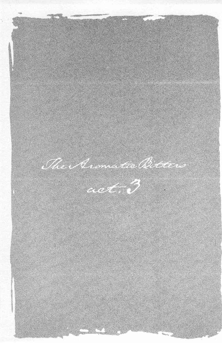 Page 1 Chapter 3 Aromatic Bitters
