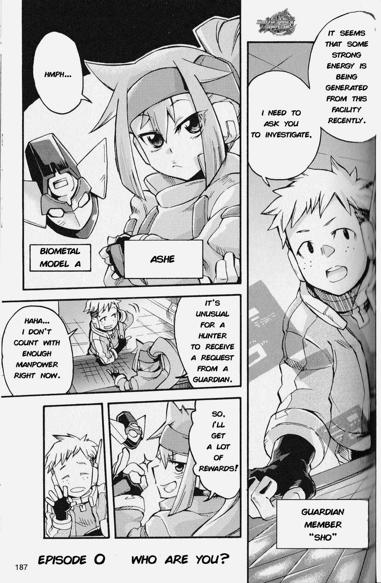 Page 1 Chapter 0 Mega Man ZX Advent