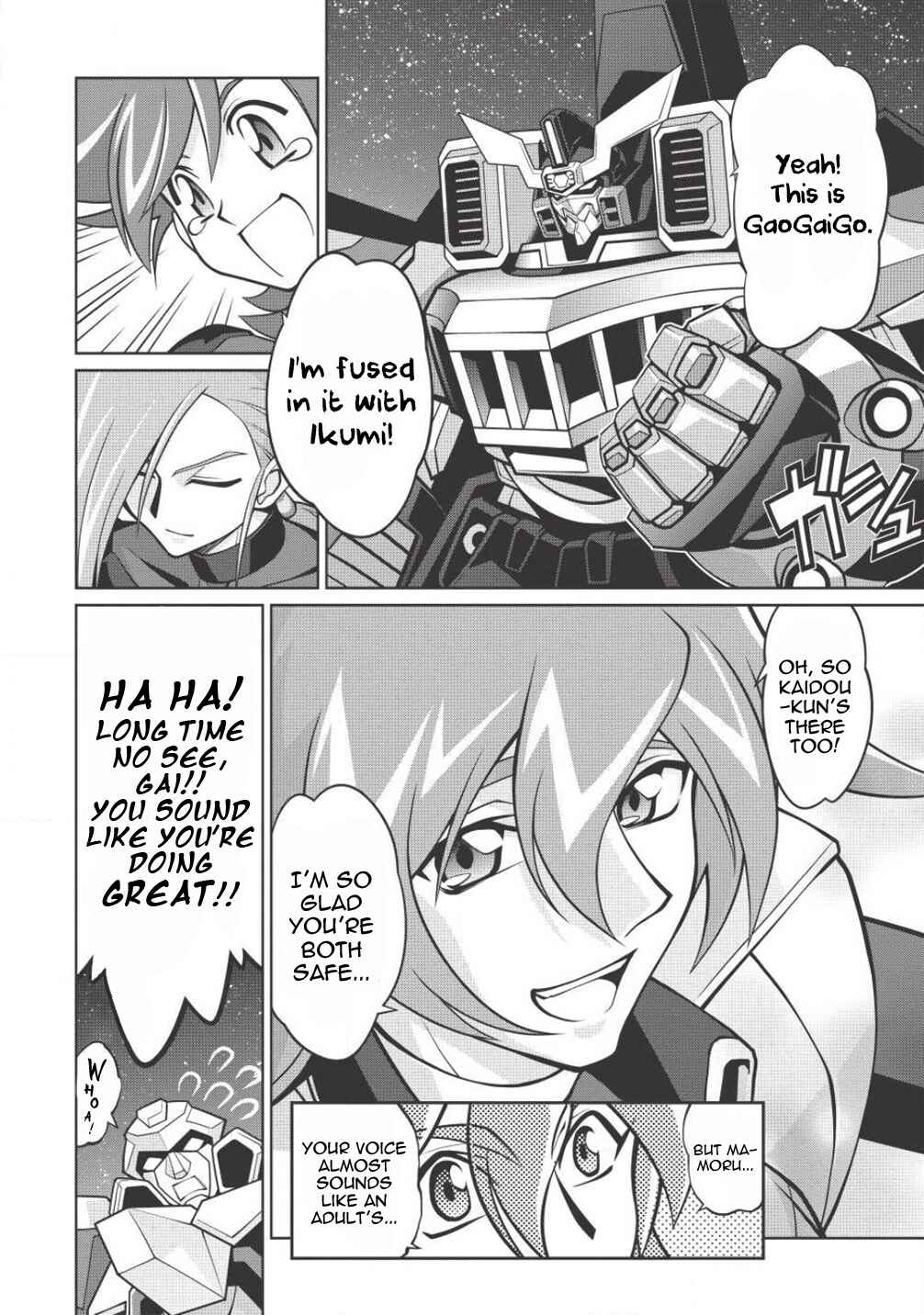Page 13 Chapter 5.8 King of Ruin ~Gaogaigar vs Betterman~ the COMIC