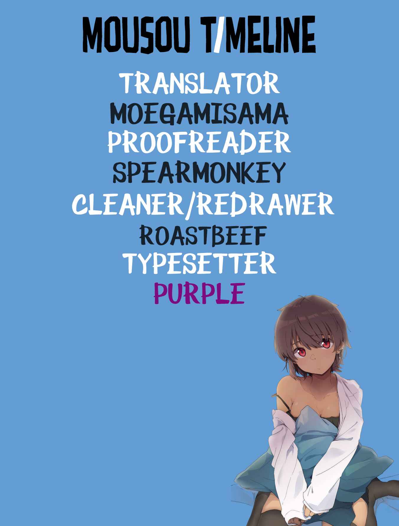Page 41 Chapter 9.3 Mousou Timeline