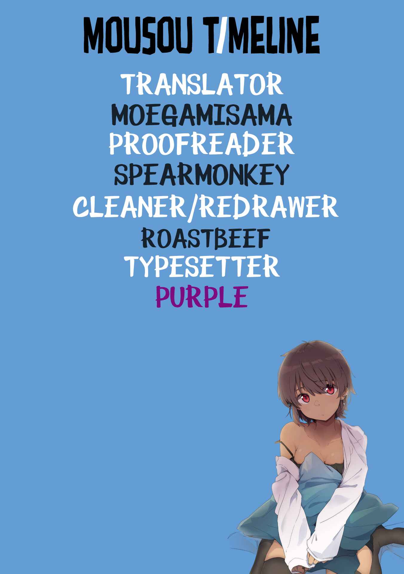 Page 2 Chapter 9.1 Mousou Timeline