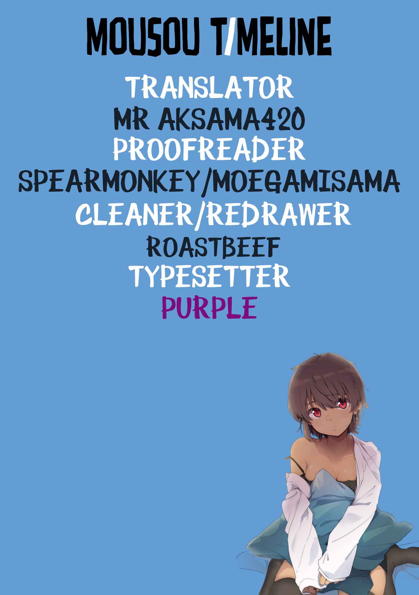 Page 5 Chapter 6.3 Mousou Timeline