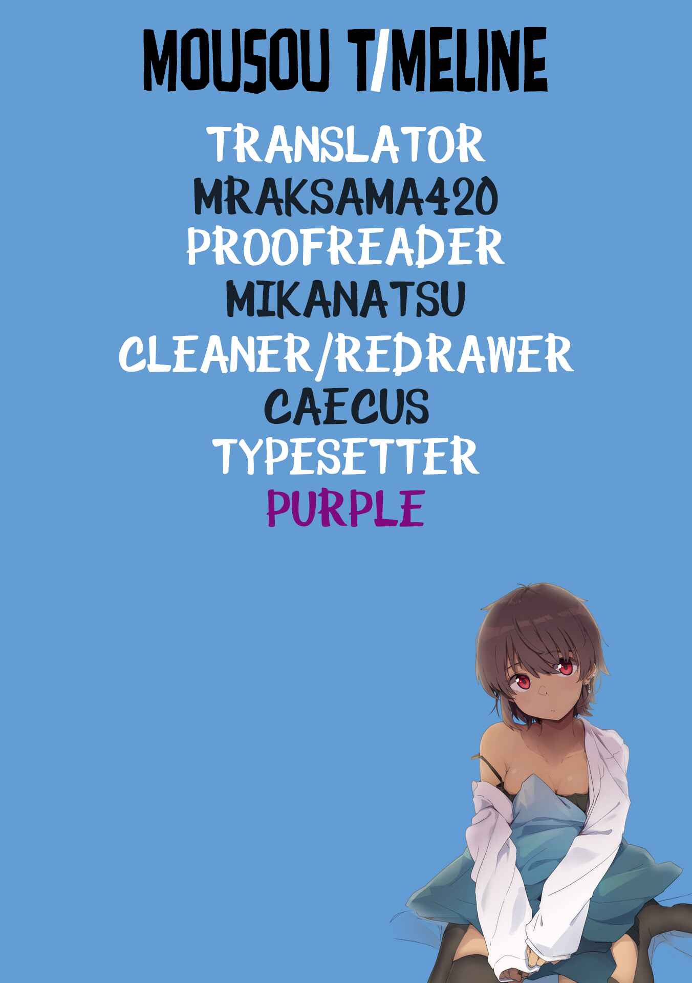 Page 5 Chapter 3.1 Mousou Timeline
