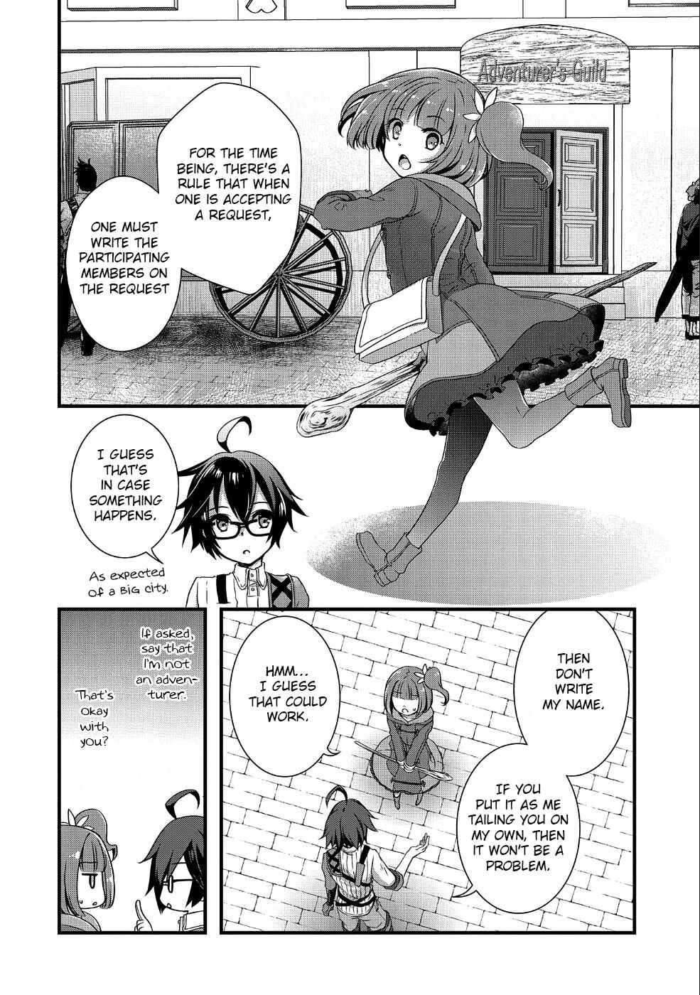 Page 22 Chapter 3 Ore no Megane wa Tabun Sekai Seifuku Dekiru to Omou.