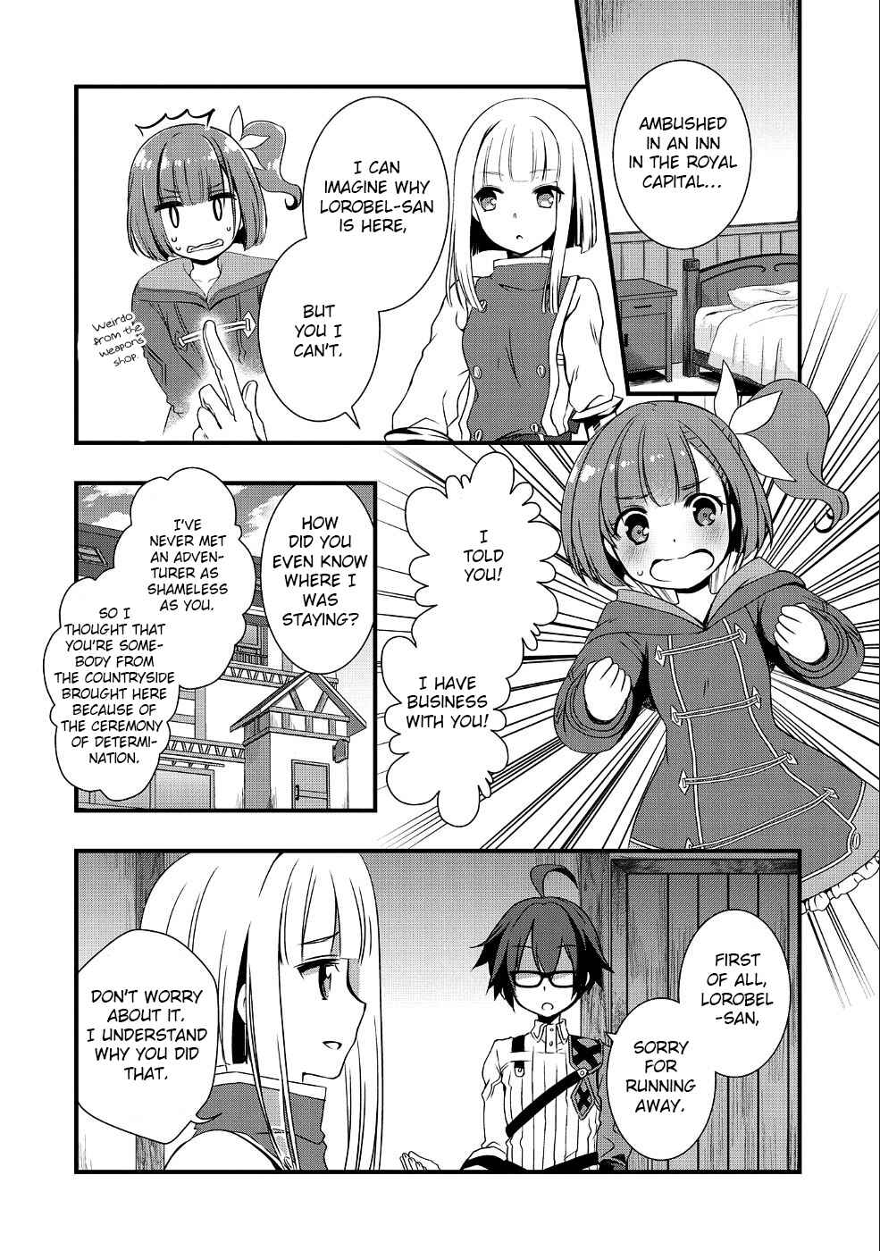 Page 10 Chapter 2 Ore no Megane wa Tabun Sekai Seifuku Dekiru to Omou.