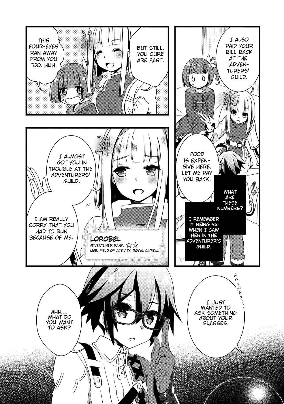 Page 11 Chapter 2 Ore no Megane wa Tabun Sekai Seifuku Dekiru to Omou.