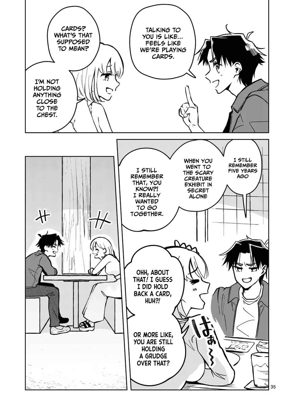 Page 36 Chapter 1 Koibito Ijou no Koto wo, Kanojo Janai Kimi to