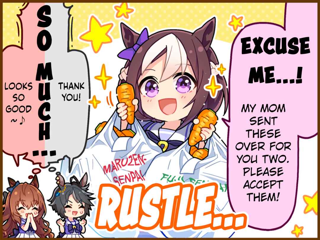 Page 1 Chapter 1.2 Uma Musume Pretty Derby 1-panel Comic Strip
