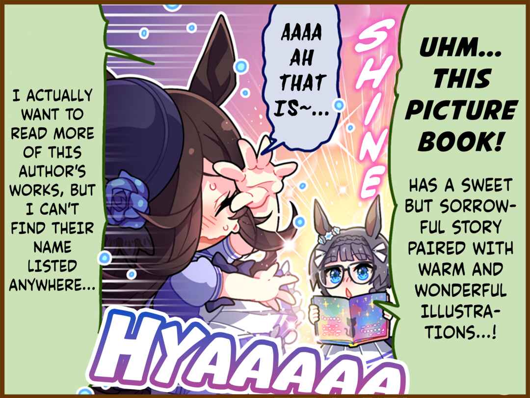 Page 1 Chapter 30.2 Uma Musume Pretty Derby 1-panel Comic Strip