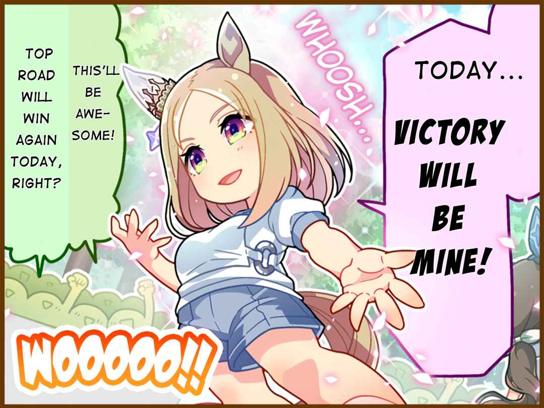 Page 1 Chapter 77.1 Uma Musume Pretty Derby 1-panel Comic Strip