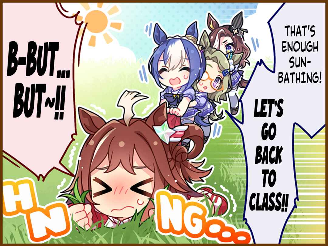Page 1 Chapter 109.1 Uma Musume Pretty Derby 1-panel Comic Strip