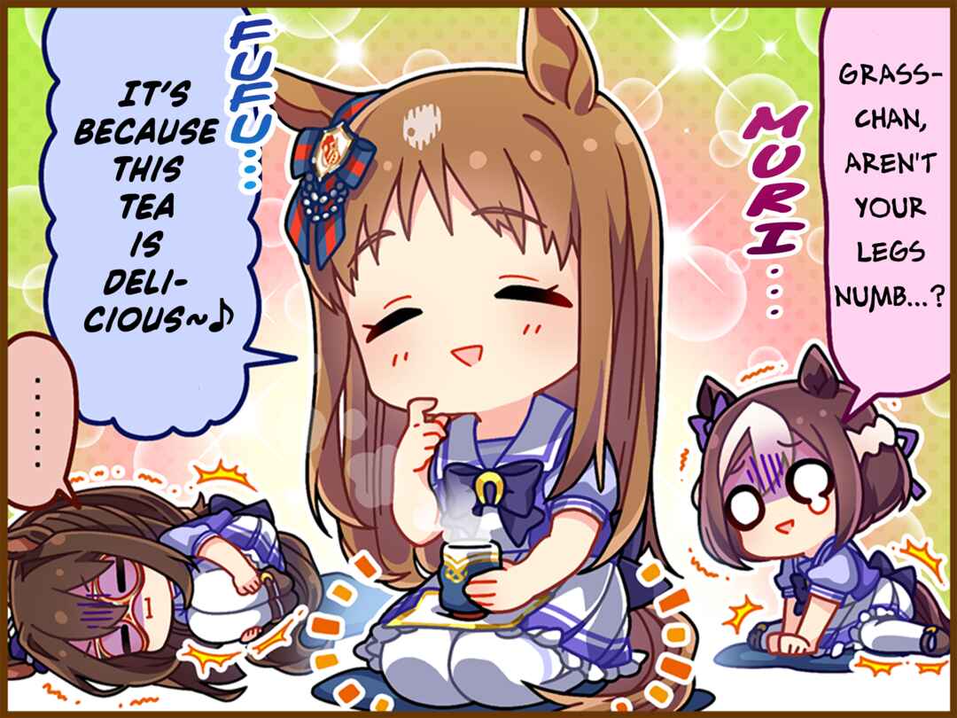 Page 1 Chapter 11.1 Uma Musume Pretty Derby 1-panel Comic Strip