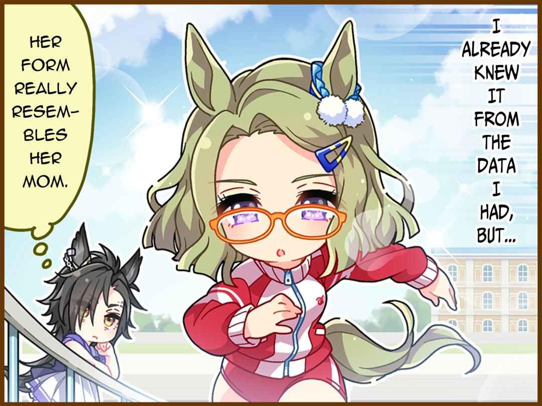 Page 1 Chapter 111.1 Uma Musume Pretty Derby 1-panel Comic Strip