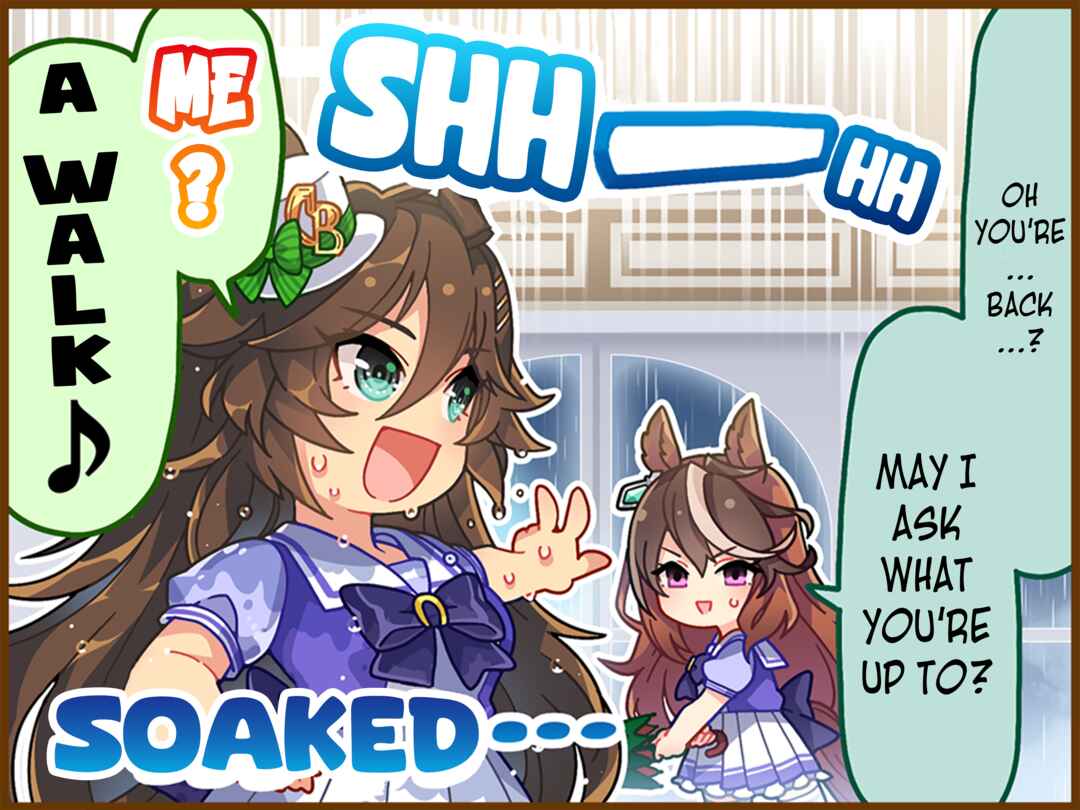 Page 1 Chapter 57.1 Uma Musume Pretty Derby 1-panel Comic Strip