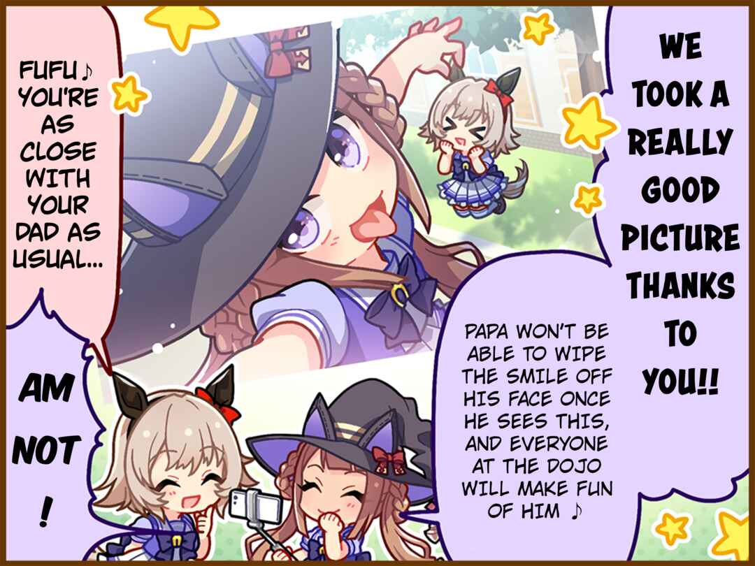 Page 1 Chapter 44.2 Uma Musume Pretty Derby 1-panel Comic Strip