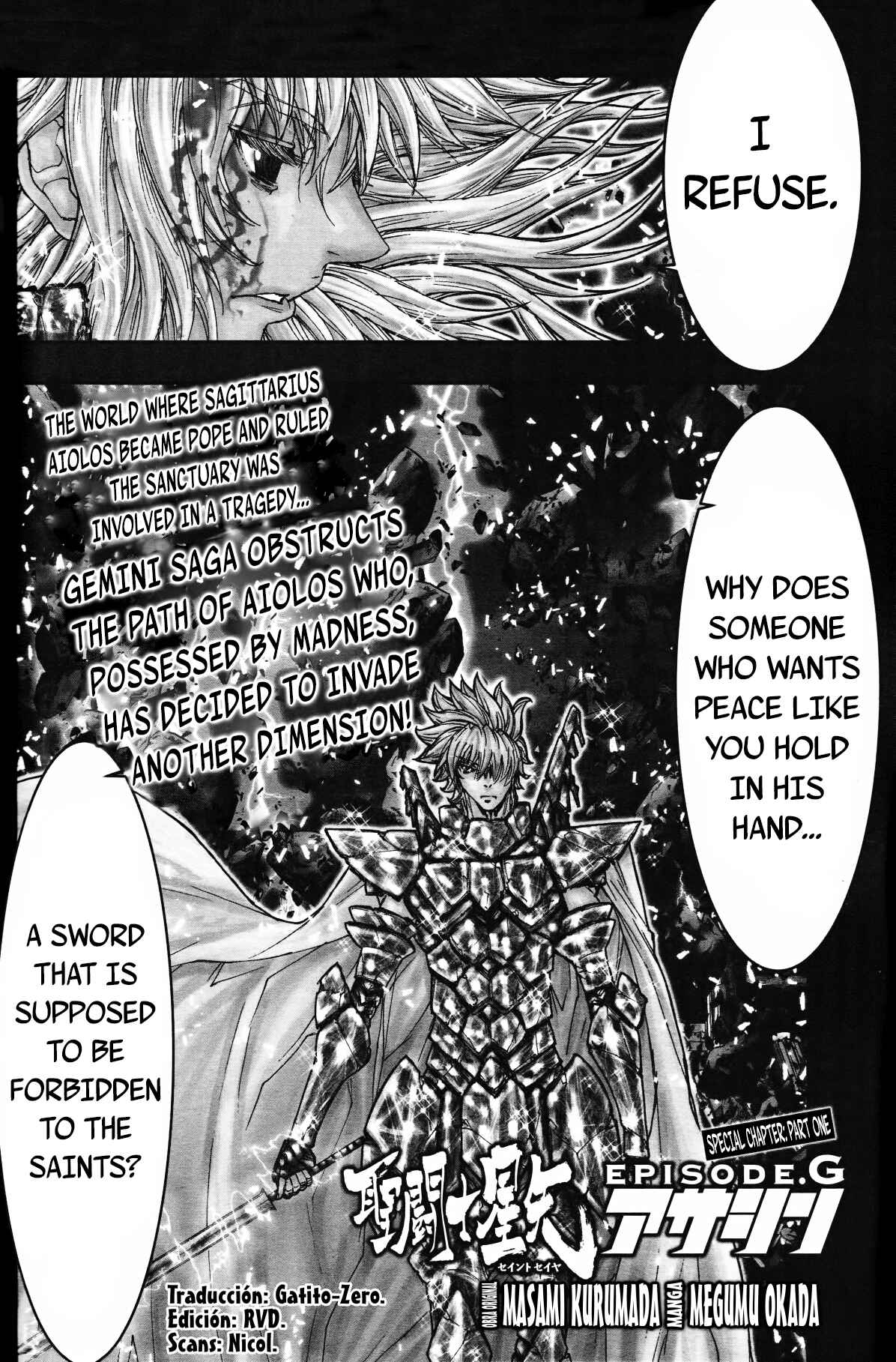 Page 2 Chapter 110.5 Saint Seiya: Episode G Assassin