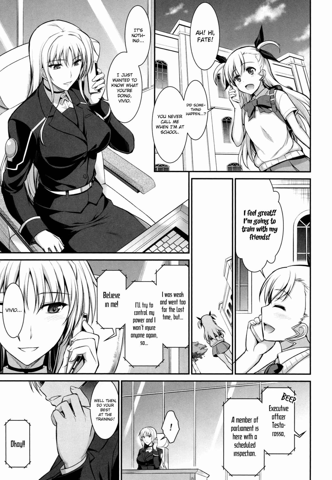 Page 2 Chapter 2 Mahou Shoujo Lyrical Nanoha - Mesu Kagura -Fate (Doujinshi)