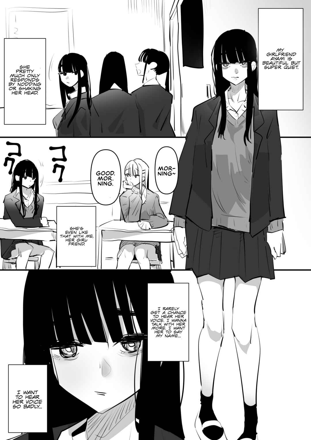 Page 1 Chapter Unknown_0d97 Forcing Myself on My Mute Girlfriend Because I Wanna Hear Her Voice
