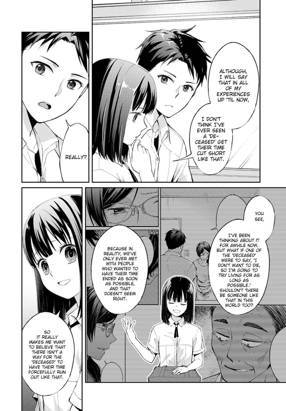 Page 12 Chapter 7 Jikyuu 300 yen no Shinigami