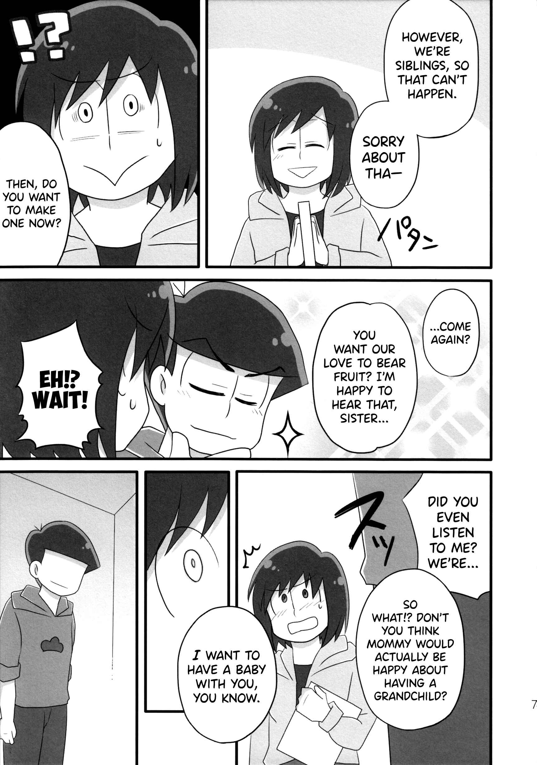 Page 6 Chapter Unknown_a75c Osomatsu-san - Ore to Sister no KaraChoro BABY ni Aitaku wa Nai ka? (Doujinshi)