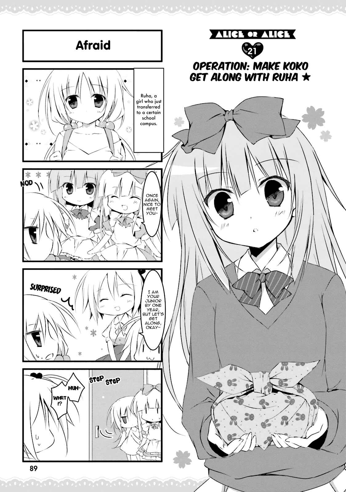 Page 1 Chapter 21 Alice or Alice