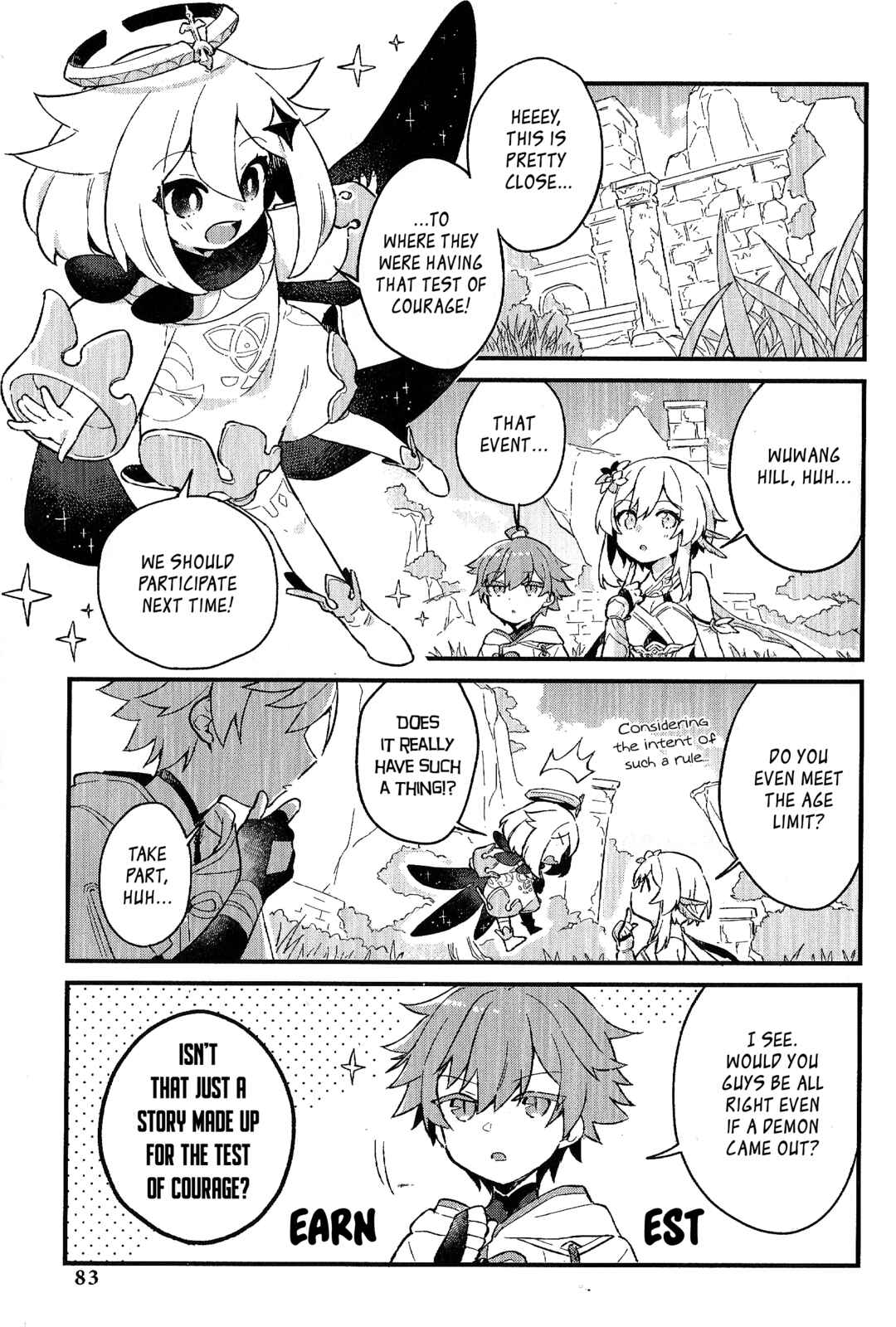 Page 5 Chapter 8 Genshin Impact Comic Anthology