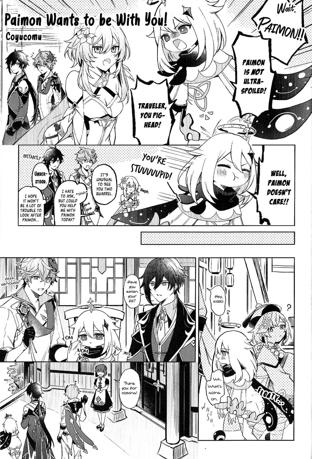 Page 1 Chapter 10 Genshin Impact Comic Anthology