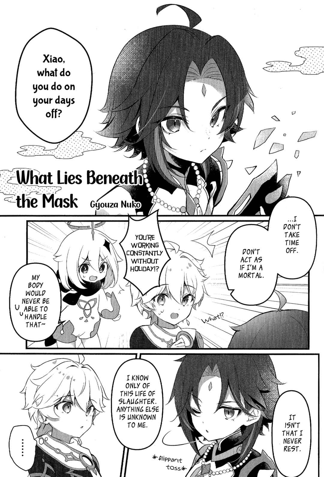 Page 2 Chapter 9 Genshin Impact Comic Anthology