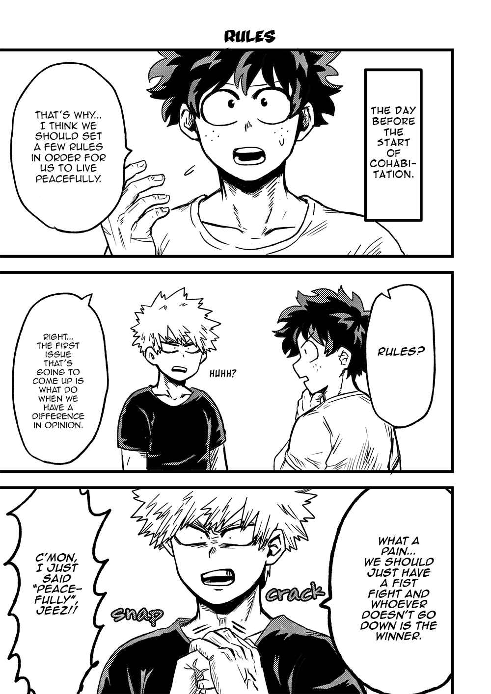 Page 13 Chapter Unknown_d9fe Boku no Hero Academia - Daily Ruckus (Doujinshi)