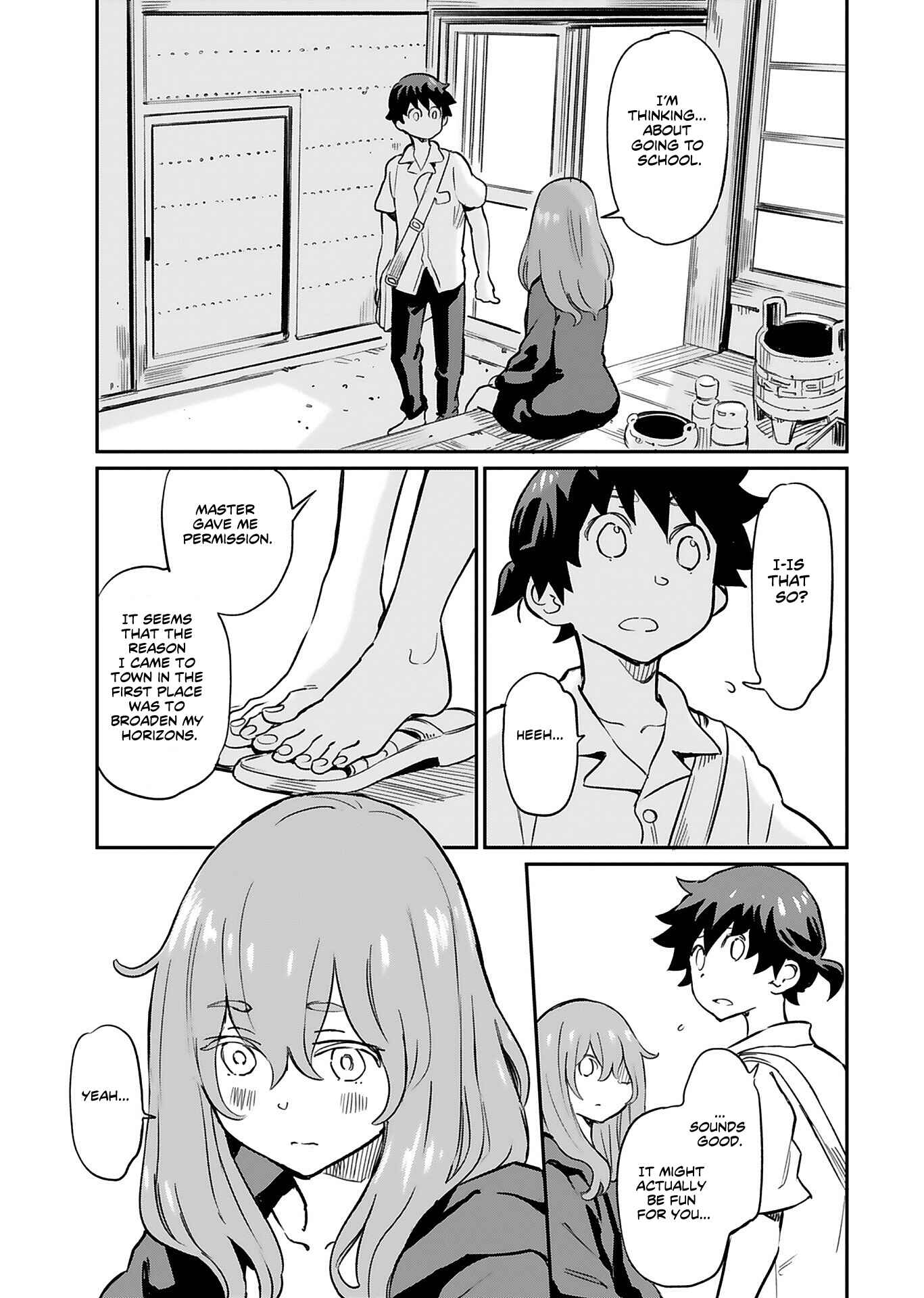 Page 9 Chapter 4 Obokoi Majo wa Majiwaritai!