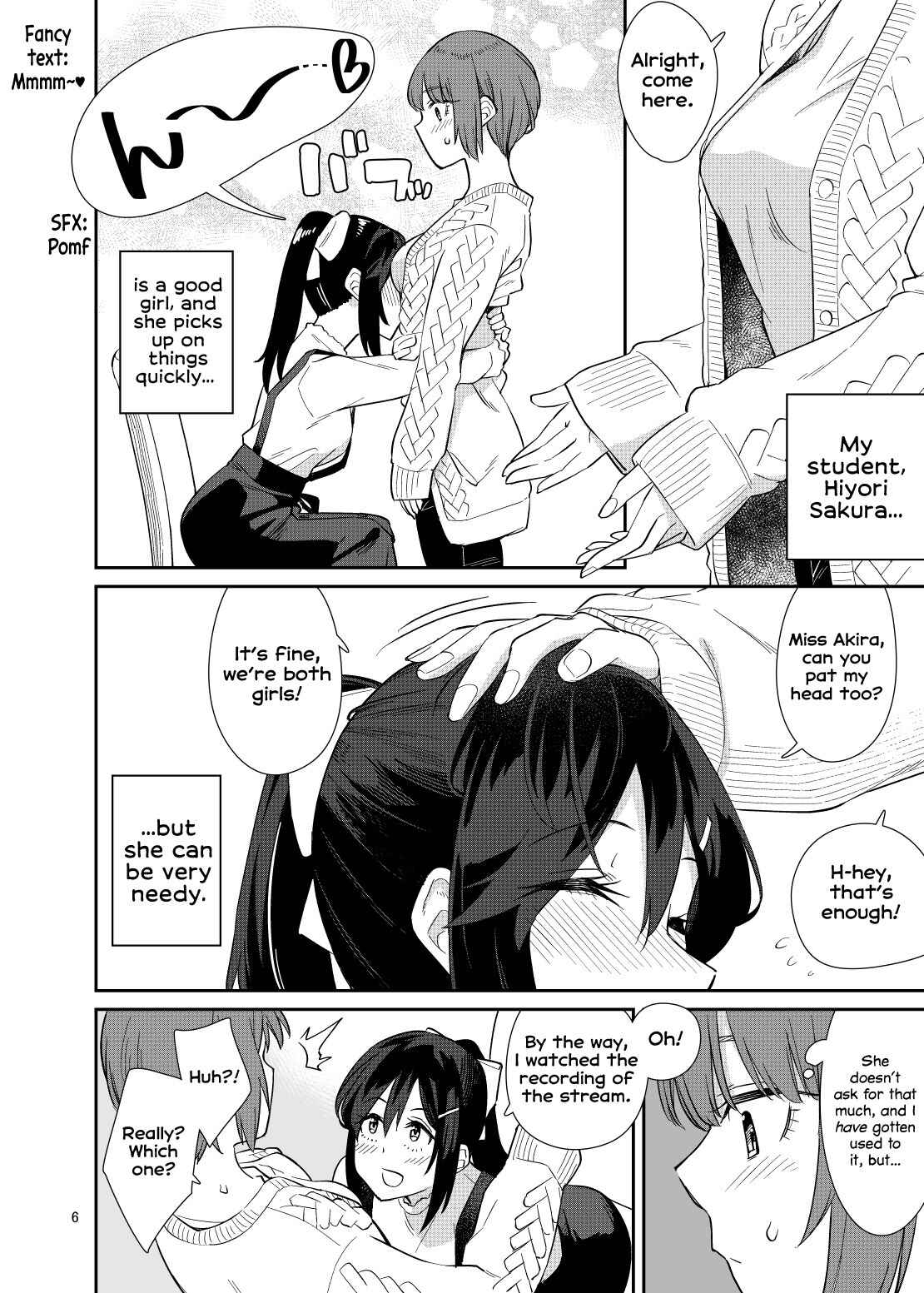 Page 4 Chapter Unknown_0caf Akira Sensei to Hiyori-chan