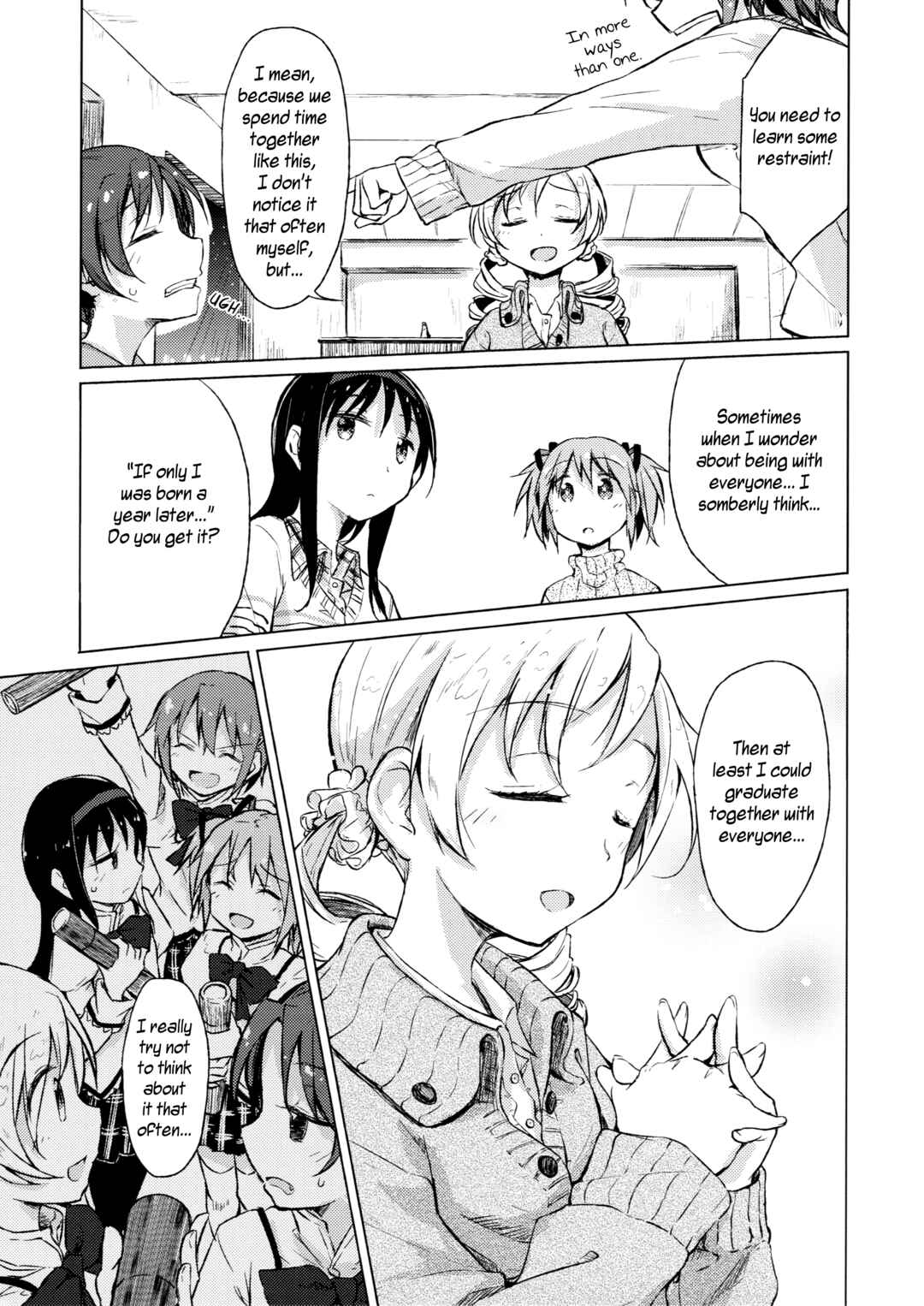 Page 11 Chapter Unknown_77bf Mahou Shoujo Madoka★Magica - Kyou to Kawaranu Sonokoro wa... (Doujinshi)