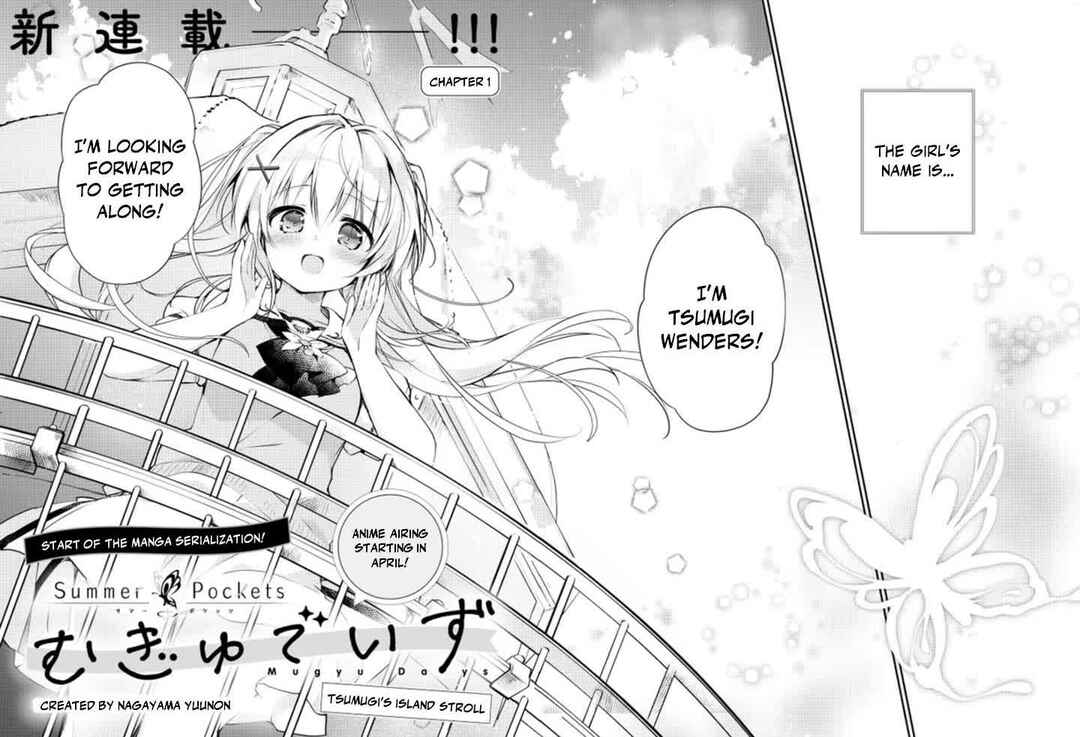 Page 2 Chapter 1 Summer Pockets Mugyu Days ~Tsumugi no Shima Sanpo~
