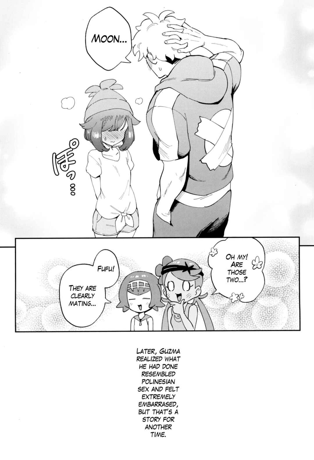 Page 34 Chapter Unknown_cb15 Pokémon Sun & Moon - Twin Moon (Doujinshi)