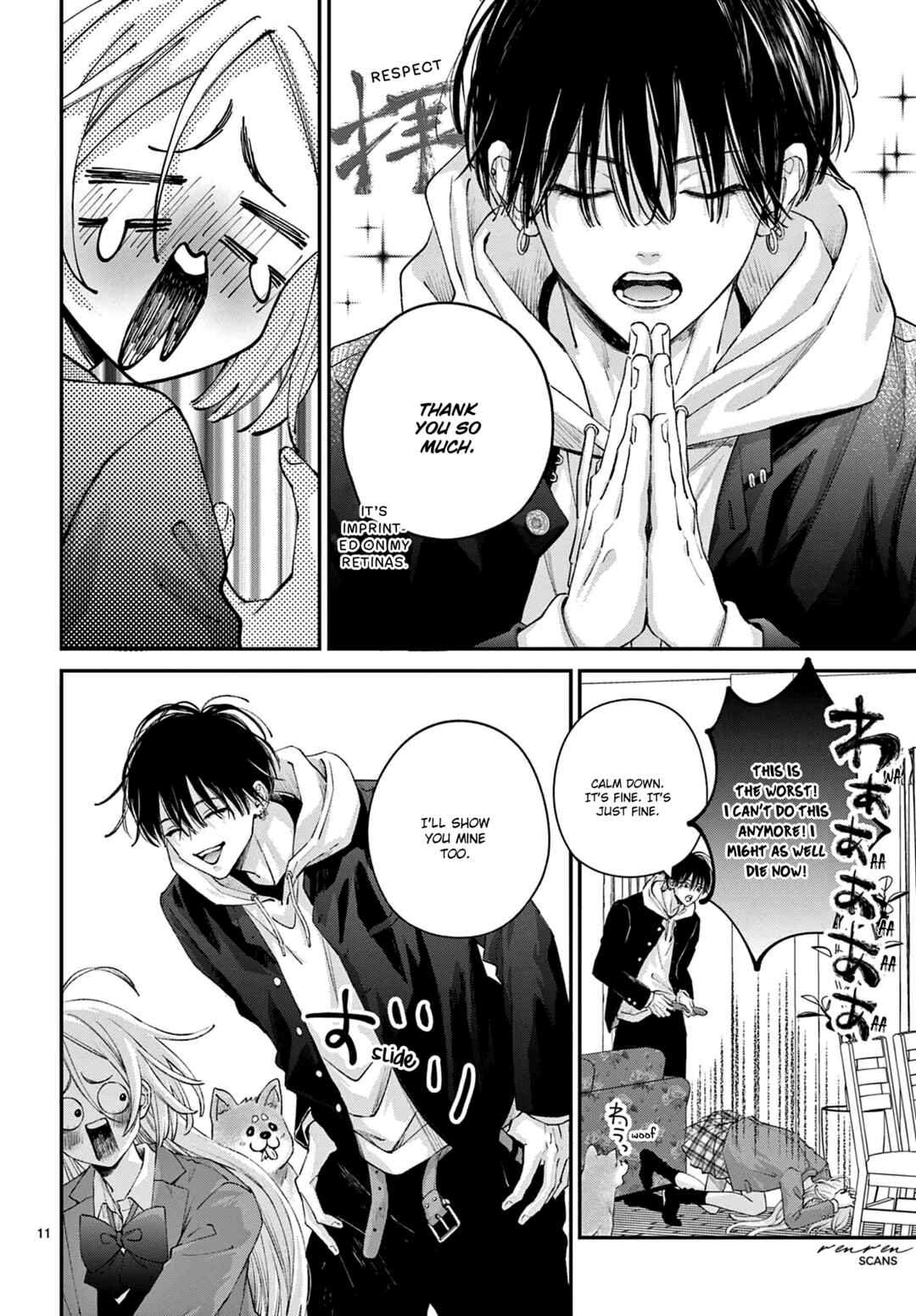 Page 11 Chapter 1 Suki tte ienakute shinu!