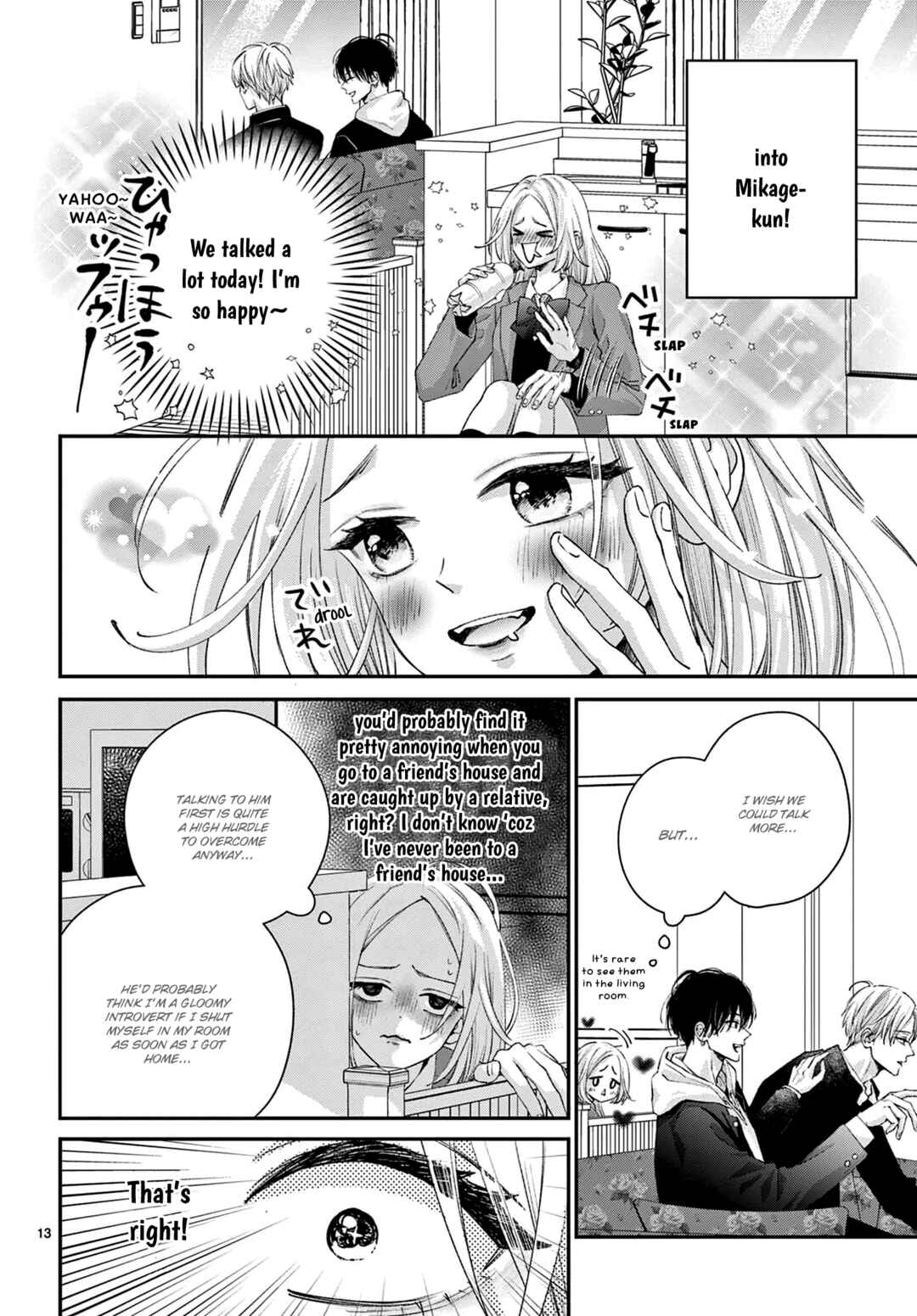 Page 13 Chapter 1 Suki tte ienakute shinu!