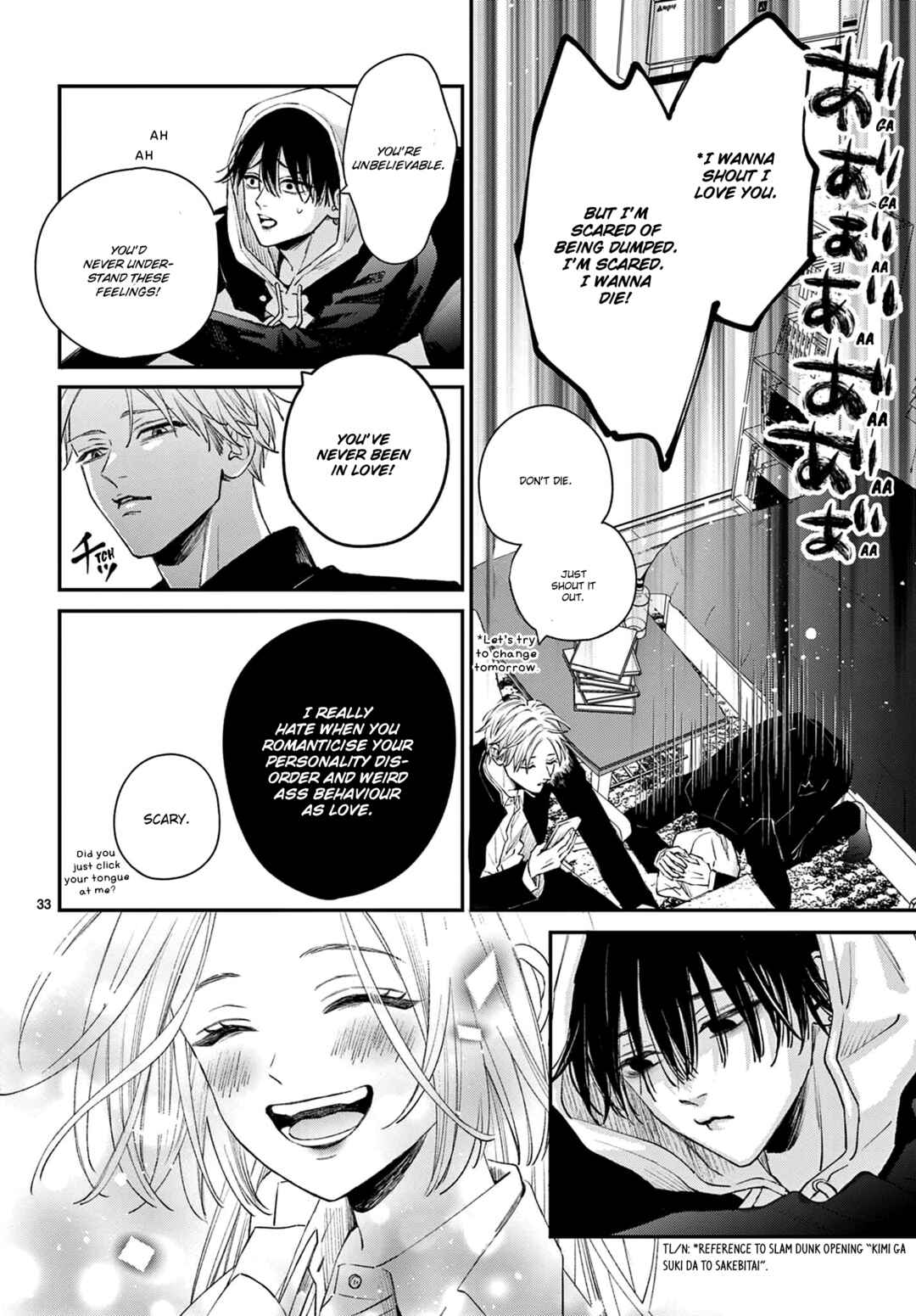 Page 33 Chapter 1 Suki tte ienakute shinu!
