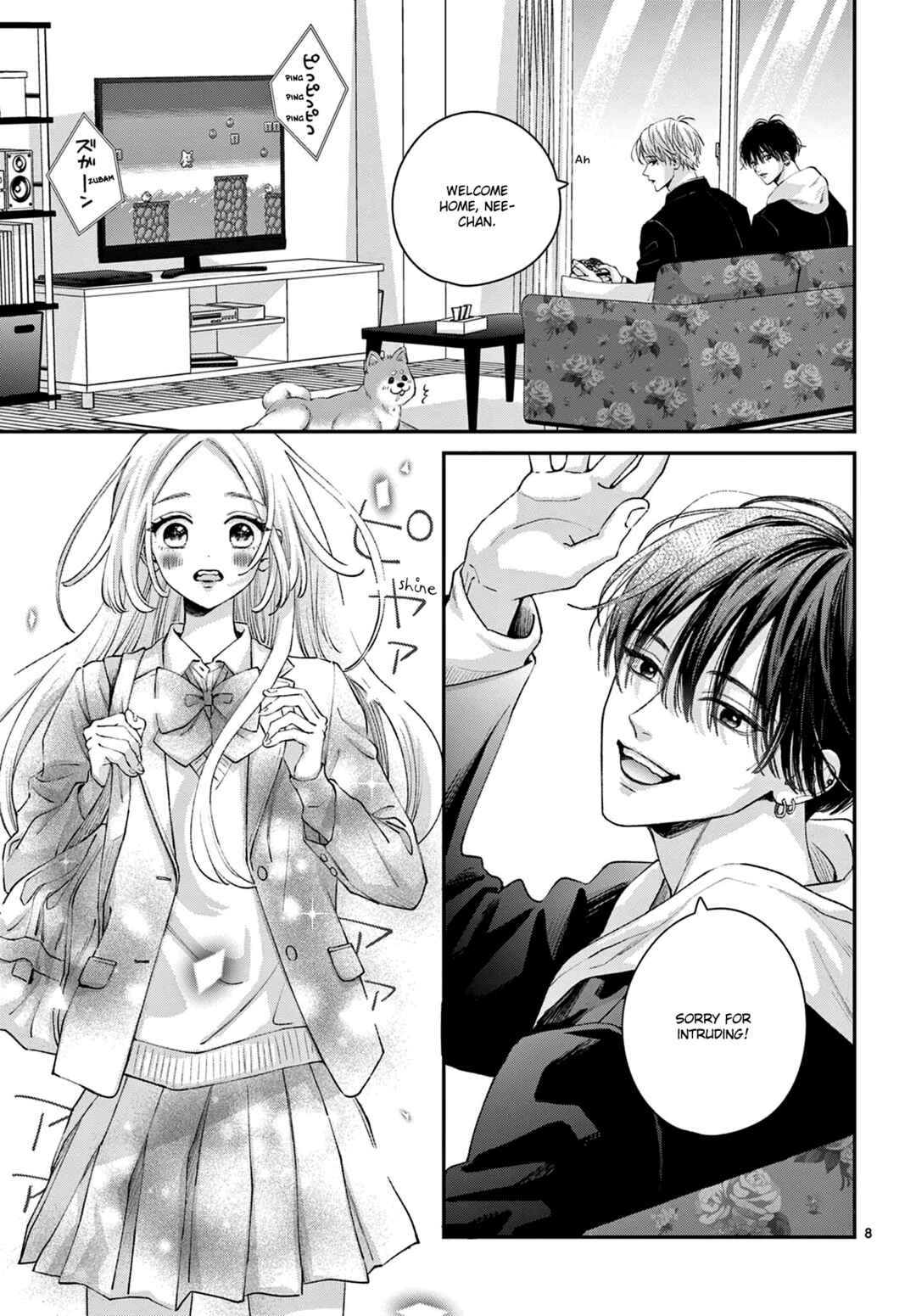 Page 8 Chapter 1 Suki tte ienakute shinu!
